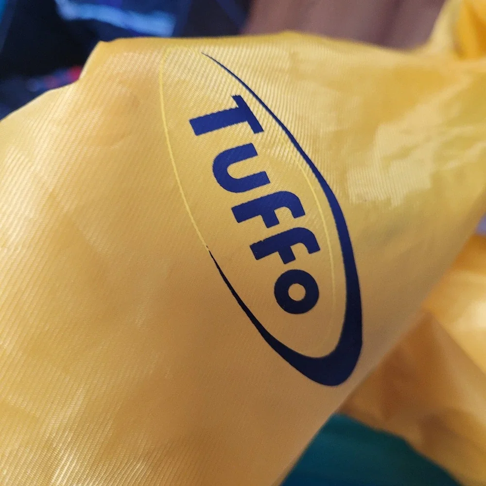 Tuffo Muddy Buddy Rain Suit Kids 18M Waterproof Yellow Hooded One-Piece Coverall
